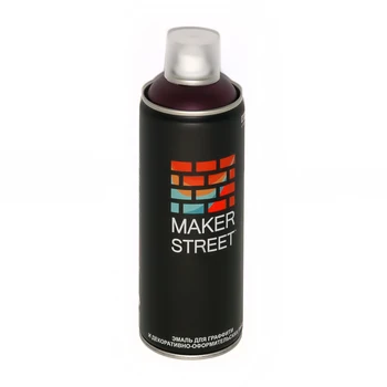 “MAKERSTREET” Эмаль для граффити и декоративно-оформительских работ MS400 400 мл 310 Темно-фиолетовый
“MAKERSTREET” Эмаль для граффити и декоративно-оформительских работ MS400 400 мл 310 Темно-фиолетовый