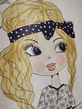 Custom Wallpaper Store Cartoon Background Mural 3d Papier Beibehang Fashion Hand Girl