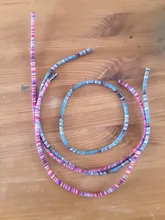 Cordón de algodón multicolor hecho a mano, tela redonda, 5 metros, 6mm, étnico, envoltura textil, cordones bordados para fabricación de pulseras DIY