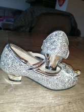 Zapatos de cuero para niñas, zapatos de vestir de boda, zapatos de baile de princesa Elsa para niñas, zapatos casuales, Sandalias planas