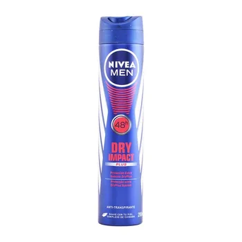 Spray Deodorant Men Dry Impacto Nivea 
Spray Deodorant Men Dry Impacto Nivea
