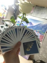 Tarjetas de papel Lomo de la serie de paisajes románticos, pegatinas de etiqueta de álbum de diario, pegatinas de nube de paisaje de mar y cielo de fantasía, 30 unids/lote