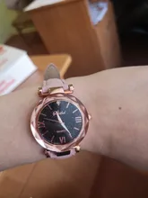 Relojes de moda para mujer, reloj de cuarzo analógico ultrafino de cuero con diamantes de imitación, Correa femenina, 533