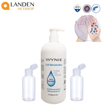 1L hydroalcoholic hand Gel 70% alcohol hygienising hands dry fast with 2 dispenser can 50 refillable gel ml
1L hydroalcoholic hand Gel 70% alcohol hygienising hands dry fast with 2 dispenser can 50 refillable gel ml
