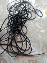 Cordón de algodón encerado para fabricación de joyas, correa de cuerda de 0,5/0,8/1,0/1,2/1,5/2,0/2,5/3,0mm, color negro, marrón y blanco, 10 m/lote