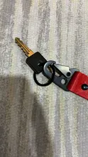 Lanyard Key-Chain-Rings Hanging-Strap Gift Black with Hook Car Man 1pcs