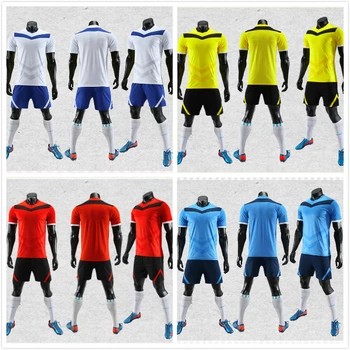 Customize Soccer Jerseys Shorts Set Professional Design Team Logo Football Uniforms Training T-Shirts Suits Adult Youth Kids 
Customize Soccer Jerseys Shorts Set Professional Design Team Logo Football Uniforms Training T-Shirts Suits Adult Youth Kids