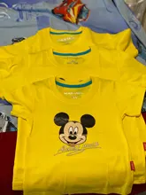 La familia de ropa Padre hijo hija de madre ropa camiseta papá mamá y yo ropa de bebé niño niña Mickey Minnie T-shir