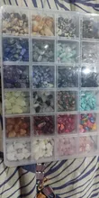 1323 Uds. Kit de cuentas de piedras preciosas irregulares con cuentas espaciadoras cierres de langosta anillos de salto elásticos para suministros de joyería DIY