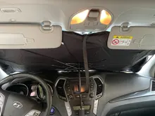 Parasol frontal interior para coche, protector de rayos UV, paraguas tapasol, accesorios de protección para el parabrisas y ventana de vehículos tipo SUV y sedán
