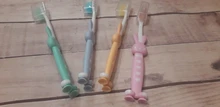 4 unids/set de dibujos animados lindo cepillo de dientes para niños de carbón de bambú mango corto Niños cepillo de dientes de bebé cuidado de los dientes