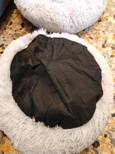 Cama para gatos de 6 tamaños, cama de felpa redonda para gatos, esterilla para gatos, nido cálido para gato durmiendo, cesta suave para perros, cojín para mascotas, suministros portátiles