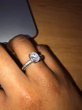 Encanto repleto de circonita anillo de compromiso de cristal de las señoras de moda anillo de nuevo 2020