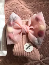Calcetines de invierno para niñas bebé con lazos grandes, tobilleros para niños, Princesa, además de terciopelo
