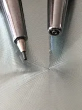 Mini lápiz de Metal para estudiantes, 0,7/0,5mm, negro, amarillo, rosa, azul, lápiz mecánico automático de escritura, recargas de 30 Uds.