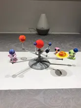 Kit de modelo planetario de nueve planetas del Sistema Solar, proyecto de ciencia astronómica DIY, regalo para niños, venta a todo el mundo, educación temprana para niños