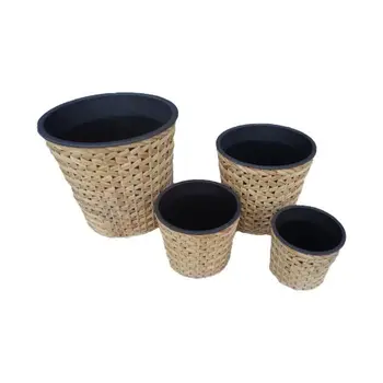 Set of 4 round pots-Braided zigzag - Ø 16/20/26/34 cm-lifelike Brown
Set of 4 round pots-Braided zigzag - Ø 16/20/26/34 cm-lifelike Brown