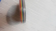 Cable-Wire Ribbon-Cable Rainbow-Ribbon Flat-Color 28AWG 10WAY 10P 5meters/Lot