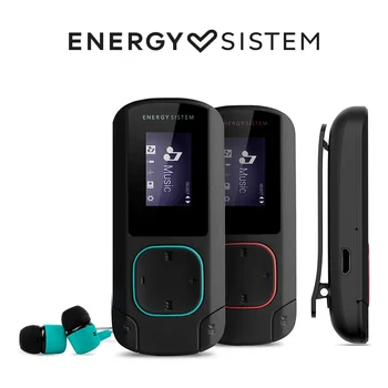Energy Sistem MP3 Clip Bluetooth Mint (MP 3 player with screen, Bluetooth, 8GB, hook Clip, FM Radio, microSD) Green
Energy Sistem MP3 Clip Bluetooth Mint (MP 3 player with screen, Bluetooth, 8GB, hook Clip, FM Radio, microSD) Green
