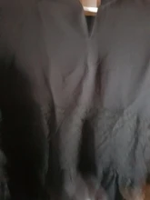 Camiseta de talla grande para mujer, remera de cuello redondo negro holgado de encaje con costuras caladas, Tops sexys de perspectiva, ropa informal 2021