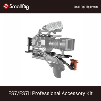 SmallRig Professional Accessory Kit for FS7/FS7II Film Kit(Top Plate+15mm Rod+Shoulder Pad +Arri Rosette Arm+Wooden Grip ) -2045
SmallRig Professional Accessory Kit for FS7/FS7II Film Kit(Top Plate+15mm Rod+Shoulder Pad +Arri Rosette Arm+Wooden Grip ) -2045