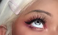 UYAAI-lentillas de Color azul para ojos, lentillas cosméticas de belleza para ojos, 2 uds.