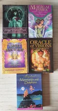 Cartas mágicas de oráculo de sirena, cartas de Tarot duraderas vívidas, todas las versiones en inglés para regalos de fiesta familiar, juego de cartas