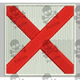 Embroidered patch NAUTICAL FLAG LETTER V (ICS VICTOR) 
Embroidered patch NAUTICAL FLAG LETTER V (ICS VICTOR)