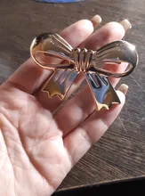 Bolso de bricolaje con adorno de lazo de Metal, accesorios para bolso de bricolaje, hebilla para zapatos, 1 ud.