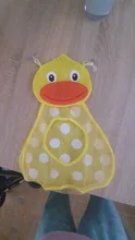 Bolsa de almacenamiento de pato de malla, organizador de juguete para bañera de bebé, soporte organizador de baño para niños, juguetes de baño