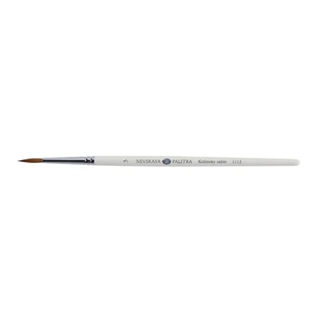 Brush columns round Nevskaya palette, short handle No. 3 
Brush columns round Nevskaya palette, short handle No. 3