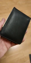 Small Wallet Purses Card-Holder Slim Genuine-Leather GENODERN Pocket Casual Men Short
