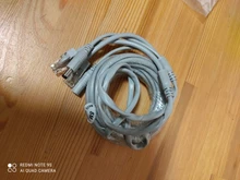 SUCAM 5M/10M/15M/20M/30M Ethernet Cable CAT5/CAT-5e RJ45 + DC poder gris Cables para cámara de red IP NVR sistema CCTV