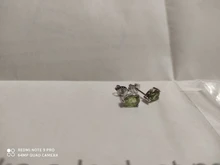 JewelryPalace pera 1.6ct Natural verde Peridot piedra pendientes de la plata esterlina 925 sólida 2018 nuevo de la joyería para las mujeres