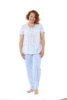 Mabel Intimate Pajamas Sleeve corta Pant Long print undershirt Flowers Blue SKYBLUE. Sizes Great
Mabel Intimate Pajamas Sleeve corta Pant Long print undershirt Flowers Blue SKYBLUE. Sizes Great