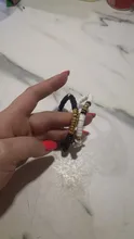 Pulsera de cuentas de disco de arcilla polimérica reciclable para mujer, brazalete minimalista hecho a mano, joyería
