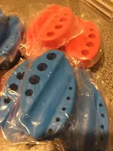 Soporte de silicona ovalado para pluma de tatuaje, soporte para micropigmento, máquina de taza para tinta, accesorios de maquillaje permanente, 1 ud.