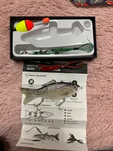 Señuelos de natación para pesca robótizados, señuelos eléctricos automáticos, señuelos oscilantes de 4 segmentos nadadores, luz LED centelleante recargable con USB.