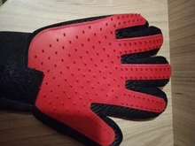 Guante de aseo para mascotas, accesorio para quitar el pelo de gato, cepillo suave, masaje efectivo para perros y gatos, con pelaje corto largo