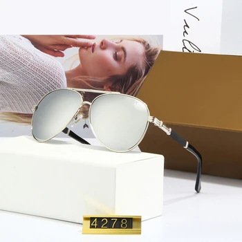 Top Luxury Brand Men Sunglasses Fashion Pilot Polarized Lenses Driving Fishing UV Protection Retro Glasses Ladies 4278
Top Luxury Brand Men Sunglasses Fashion Pilot Polarized Lenses Driving Fishing UV Protection Retro Glasses Ladies 4278