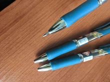 2 uds. De bolígrafos de tinta de Gel de bolígrafo de prescripción médica, no se decolora durante mucho tiempo, tipo de prensa estándar europeo, bolígrafos de papelería, suministros de oficina