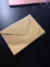 10 unids/lote en blanco sobre de papel Kraft para boda fiesta mensaje tarjeta postal bolsa de tarjetas rojo Retro sobres