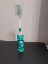 Cepillo de dientes de dibujos animados para el hogar de bebé, conjunto de pelo suave de carbón de bambú, de silicona, para cepillado de dientes, 4 Uds.