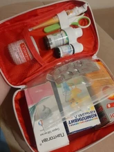 Kit de primeros auxilios vacío grande, caja médica de emergencia, portátil, viaje al aire libre, acampada, bolsa médica de supervivencia, gran capacidad para el hogar/coche