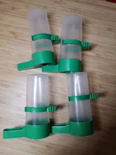 Alimentador de aves, bebedero para mascotas, Clip para equipo agrícola, tamaño: M, 4 unids/lote