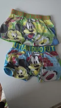 Uds niños ropa interior Bebé boxeador Minnie Mouse niños bragas de algodón lindo de dibujos animados impreso bebé niñas niños boxeadores bragas de bragas