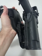 Kit de sistema de bloqueo rápido con pistola de caza de polímero QLS 19 y QLS 22, funda para Glock 17/USP/M9, juego de plataforma de cinturón