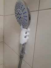 Soporte práctico para cabezal de ducha, ventosa duradera y reutilizable, soporte para ducha, estante de pared para baño, accesorios de baño