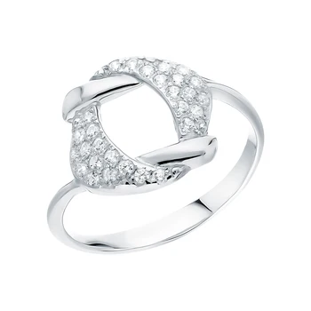 Silver ring with cubic zirconia sunlight sample 925 
Silver ring with cubic zirconia sunlight sample 925