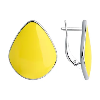 Drop Earrings with stones Sokolov from silver with enamel, fashion jewelry, 925, women's male, long earrings
Drop Earrings with stones Sokolov from silver with enamel, fashion jewelry, 925, women's male, long earrings